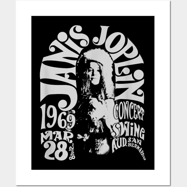 Janis Joplin new 3 Wall Art by Vidi MusiCartoon